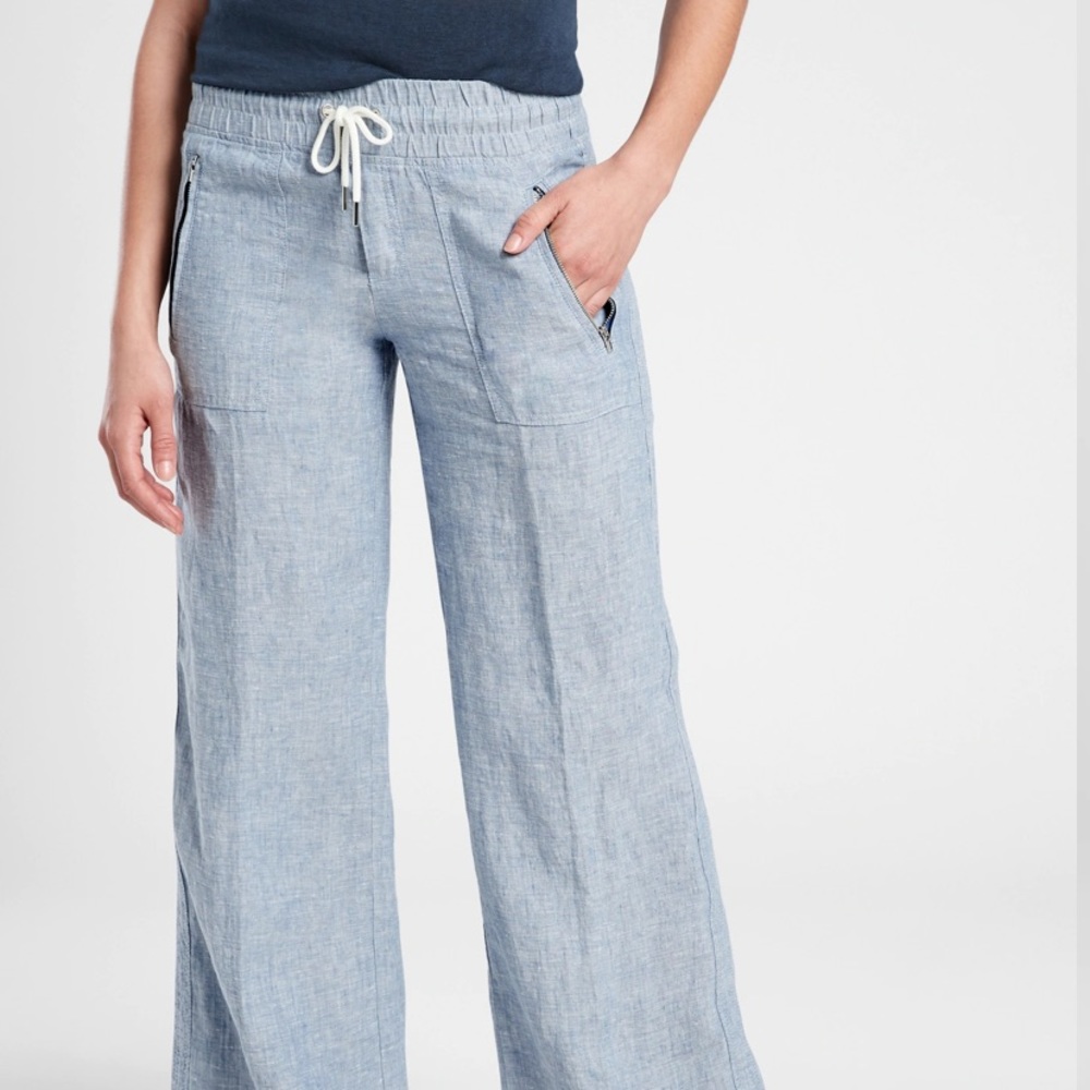Athleta Cabo Linen pants
